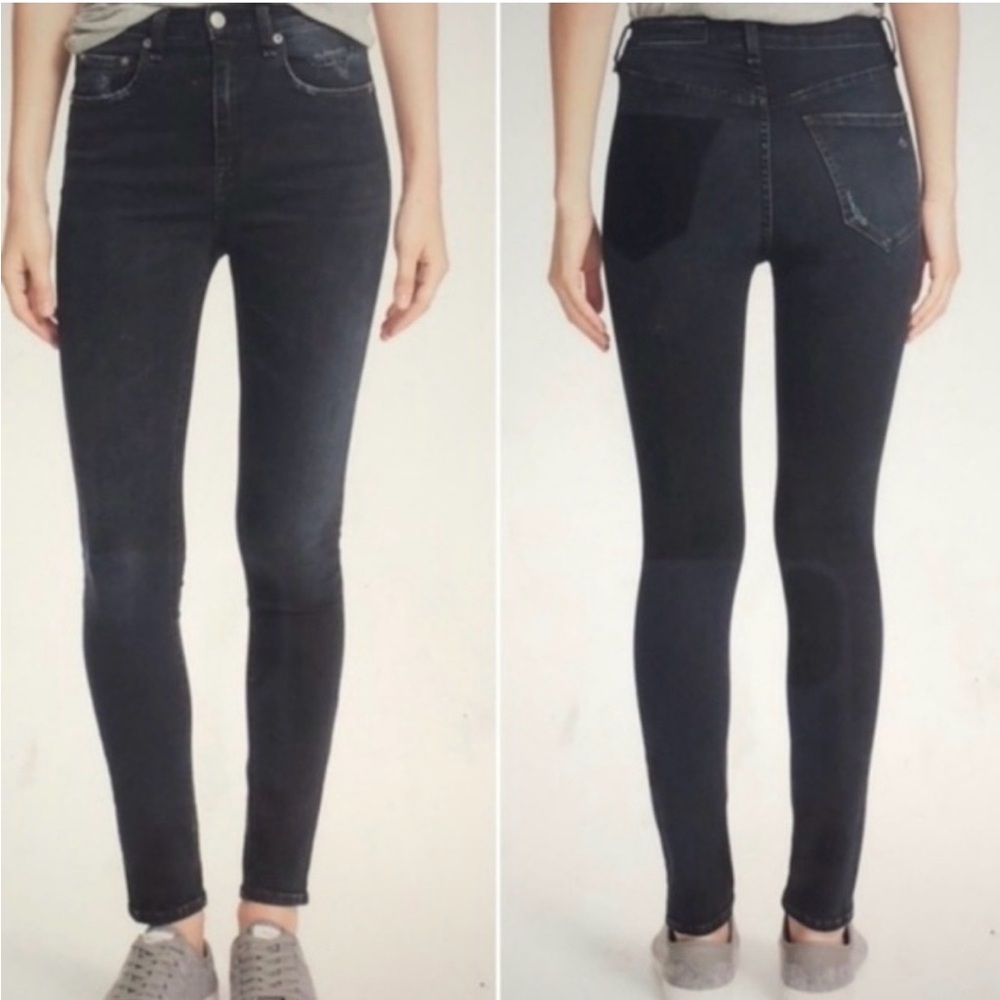rag & bone/JEAN Dive Skinny Jean Clean Steele 26